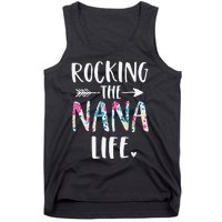 Rocking The Nana Life New Grandma Granny To Be Gigi Mimi Tank Top