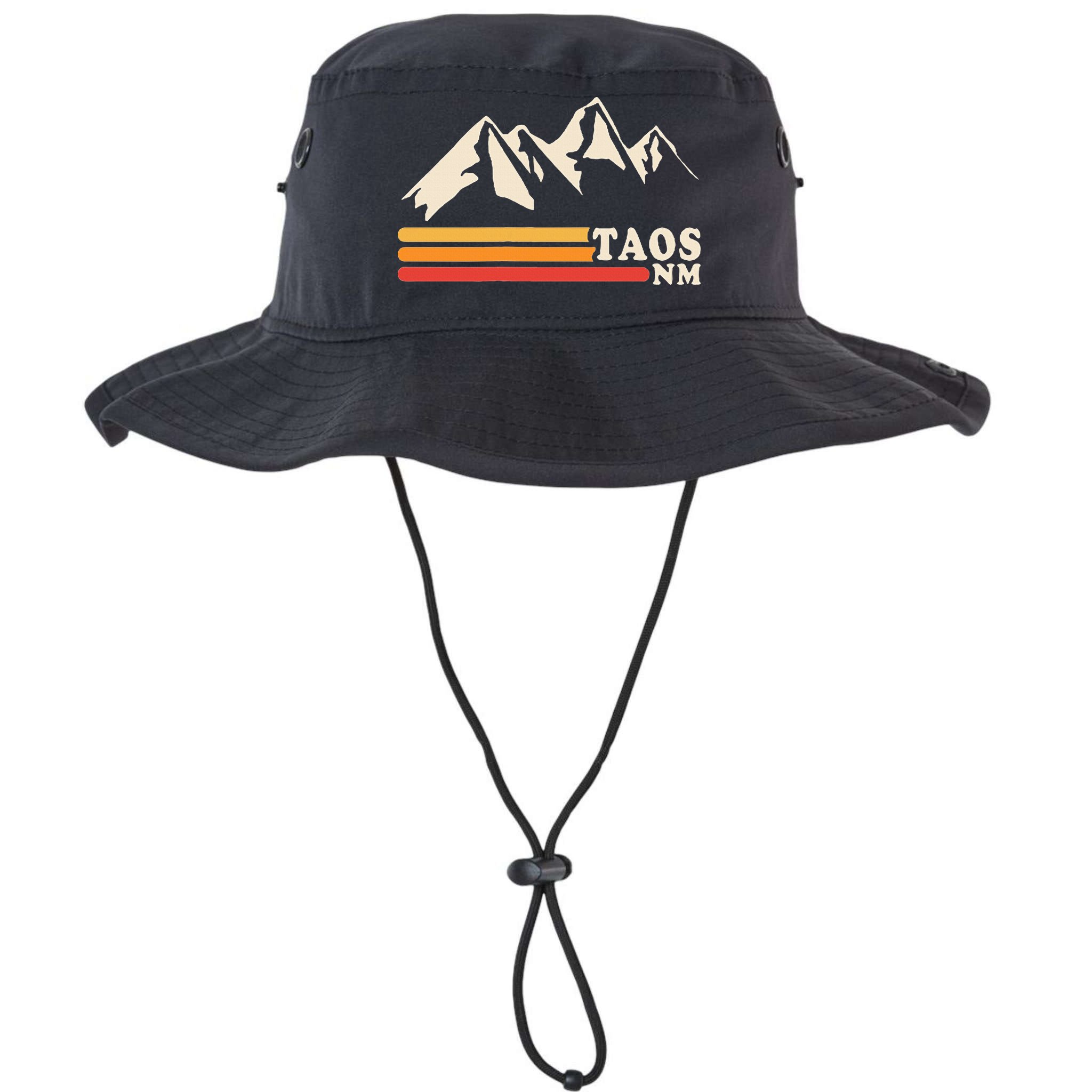 Retro Taos New Mexico Nm Mountains Ski Bucket Hat