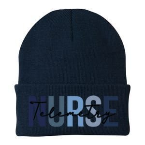 Retro Telemetry Nurse Print For Nursing Student Knit Cap Winter Beanie