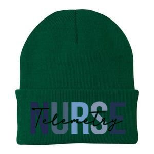 Retro Telemetry Nurse Print For Nursing Student Knit Cap Winter Beanie