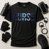 Retro Telemetry Nurse Print For Nursing Student Performance Shirt