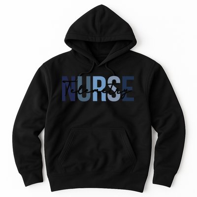 Retro Telemetry Nurse Print For Nursing Student Hoodie