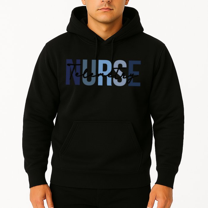 Retro Telemetry Nurse Print For Nursing Student Hoodie