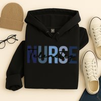 Retro Telemetry Nurse Print For Nursing Student Hoodie