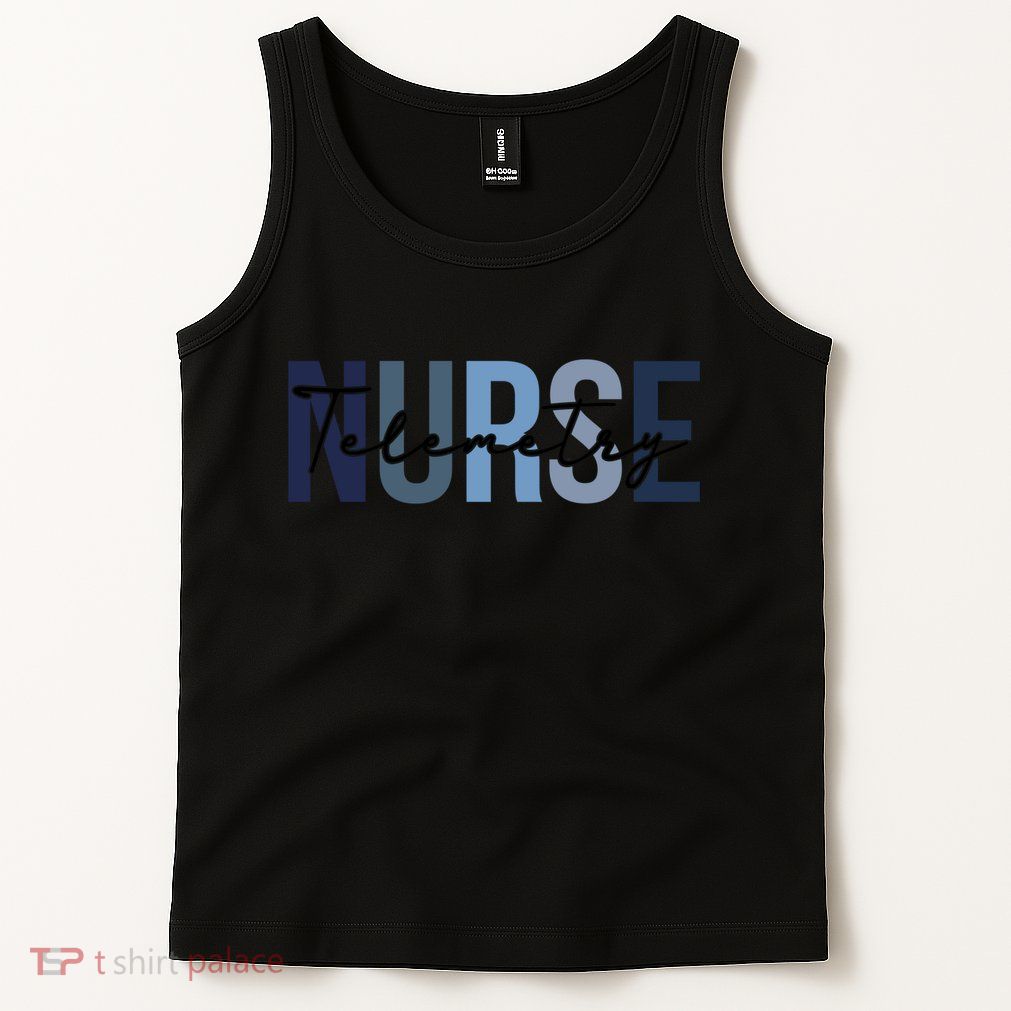 Retro Telemetry Nurse Print For Nursing Student Tank Top