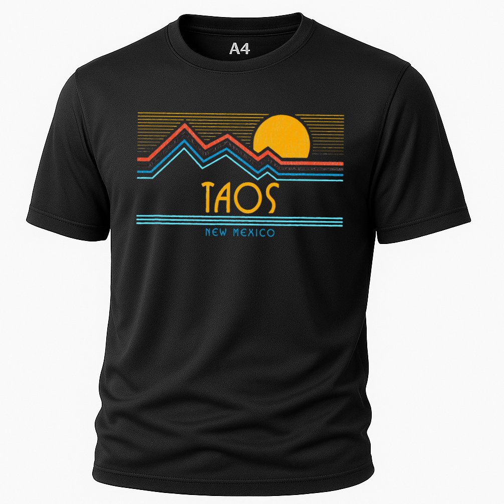 Retro Taos New Mexico Cooling Performance Crew T-Shirt