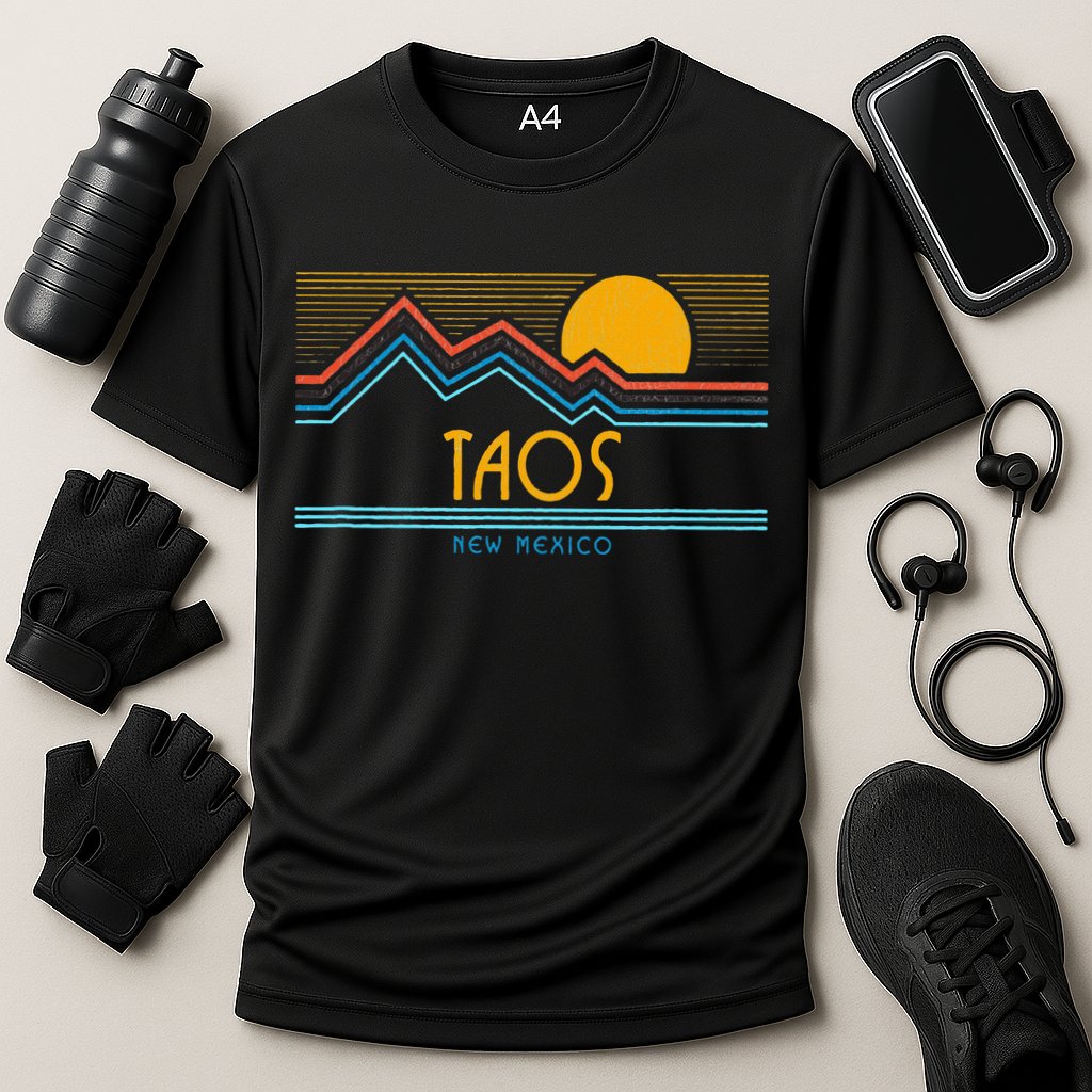 Retro Taos New Mexico Cooling Performance Crew T-Shirt
