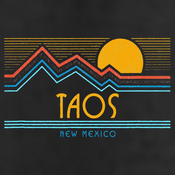 Retro Taos New Mexico Adult Drive Performance Visor