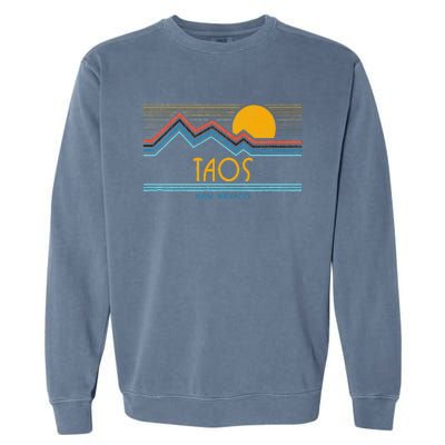 Retro Taos New Mexico Garment-Dyed Sweatshirt