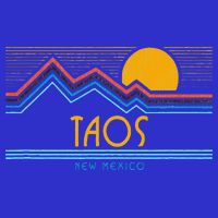 Retro Taos New Mexico Button