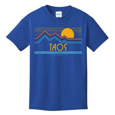 Retro Taos New Mexico Kids T-Shirt