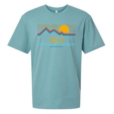 Retro Taos New Mexico Sueded Cloud Jersey T-Shirt