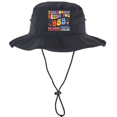 Retro Tomorrow Needs You 988 Suicide Prevention Awareness Legacy Cool Fit Booney Bucket Hat