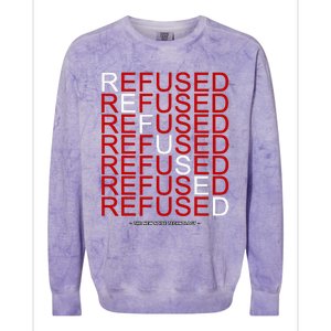 Refused The New Noise Technology Colorblast Crewneck Sweatshirt