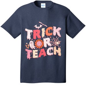 Retro Trick Or Teach Ghost Teacher Halloween Costume Wo T-Shirt