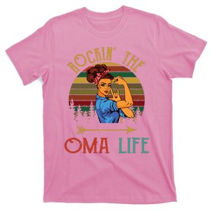 Rockin The Oma Life Grandparents Day For Oma T-Shirt