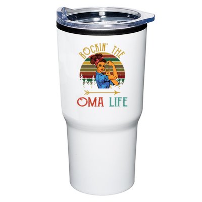 Rockin The Oma Life Grandparents Day For Oma Tumbler