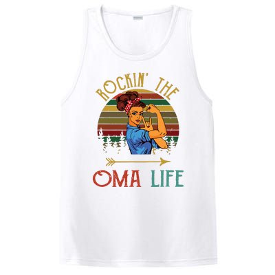 Rockin The Oma Life Grandparents Day For Oma PosiCharge Competitor Tank