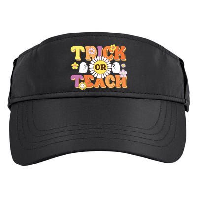 Retro Trick Or Teach Ghost Teacher Halloween Costume Adult Drive Performance Visor