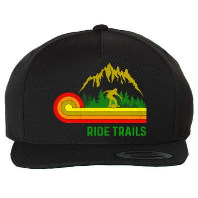 Ride Trails Onewheel Retro Vintage One Wheel float life Premium Wool Snapback Cap