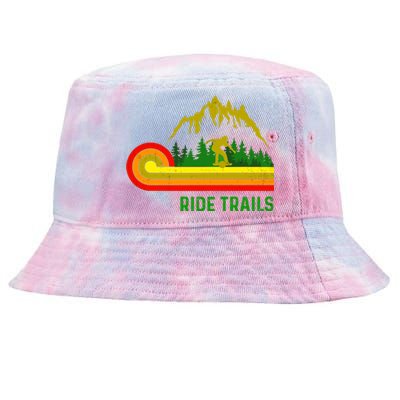 Ride Trails Onewheel Retro Vintage One Wheel float life Premium Tie-Dyed Bucket Hat