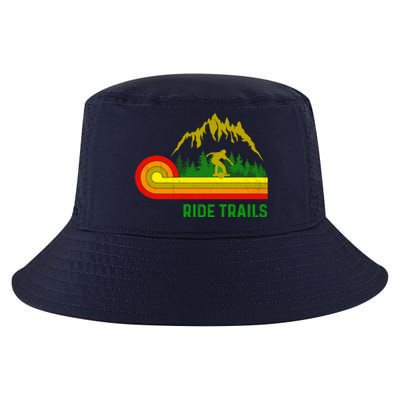 Ride Trails Onewheel Retro Vintage One Wheel float life Premium Cool Comfort Performance Bucket Hat