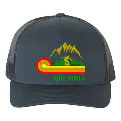 Ride Trails Onewheel Retro Vintage One Wheel float life Premium Yupoong Adult 5-Panel Trucker Hat