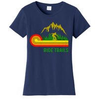 Ride Trails Onewheel Retro Vintage One Wheel float life Premium Women's T-Shirt