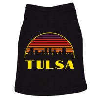 Retro Tulsa Oklahoma Downtown Skyline Doggie Tank