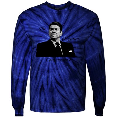 Reagan: The Original Conservative Tie-Dye Long Sleeve Shirt