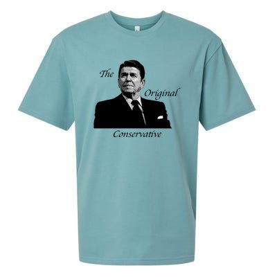 Reagan: The Original Conservative Sueded Cloud Jersey T-Shirt