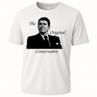 Reagan: The Original Conservative Cooling Performance Crew T-Shirt