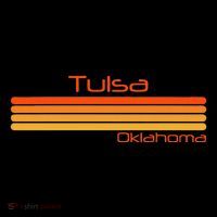 Retro Tulsa Oklahoma High Crown Mesh Back Trucker Hat