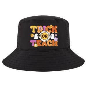 Retro Trick Or Teach Ghost Teacher Halloween Costume Cool Comfort Performance Bucket Hat