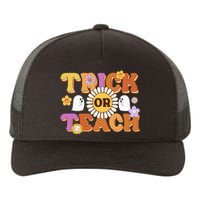 Retro Trick Or Teach Ghost Teacher Halloween Costume Yupoong Adult 5-Panel Trucker Hat