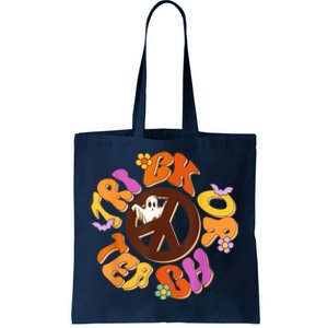 Retro Trick Or Teach Ghost Teacher Halloween Costume Wo Tote Bag