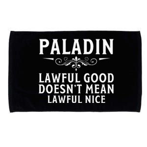 Roleplaying Tabletop Paladin Microfiber Hand Towel