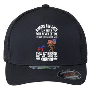 Raising The Price Of Gas Will Never Get Me To Buy An Electric Car Flexfit Unipanel Trucker Cap