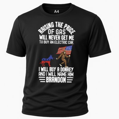 Raising The Price Of Gas Will Never Get Me To Buy An Electric Car Cooling Performance Crew T-Shirt