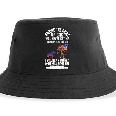 Raising The Price Of Gas Will Never Get Me To Buy An Electric Car Sustainable Bucket Hat