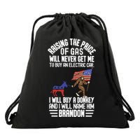 Raising The Price Of Gas Will Never Get Me To Buy An Electric Car Drawstring Bag