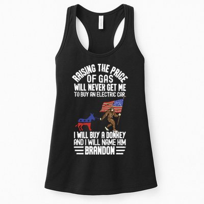 Raising The Price Of Gas Will Never Get Me To Buy An Electric Car Womens Tank Top