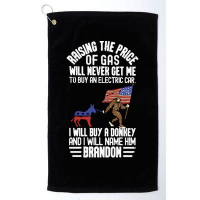 Raising The Price Of Gas Will Never Get Me To Buy An Electric Car Golf Towel