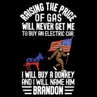 Raising The Price Of Gas Will Never Get Me To Buy An Electric Car Zip Tote Bag