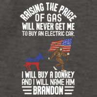 Raising The Price Of Gas Will Never Get Me To Buy An Electric Car Vector Backpack