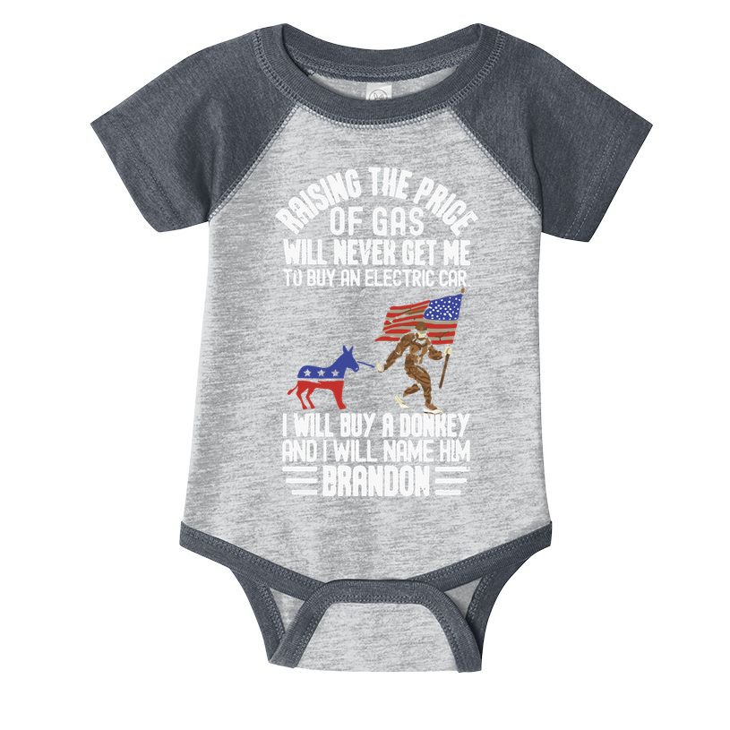 Raising The Price Of Gas Will Never Get Me To Buy An Electric Car Infant Baby Jersey Bodysuit