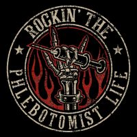 Rockin The Phlebotomist Life Phlebotomy Technician Cooling Performance Crew T-Shirt