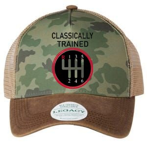 Racing Three Pedals Classically Trained Ual Transmission Gift Legacy Tie Dye Trucker Hat