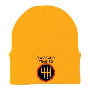 Racing Three Pedals Classically Trained Ual Transmission Gift Knit Cap Winter Beanie