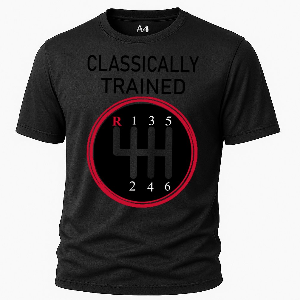 Racing Three Pedals Classically Trained Ual Transmission Gift Performance Shirt